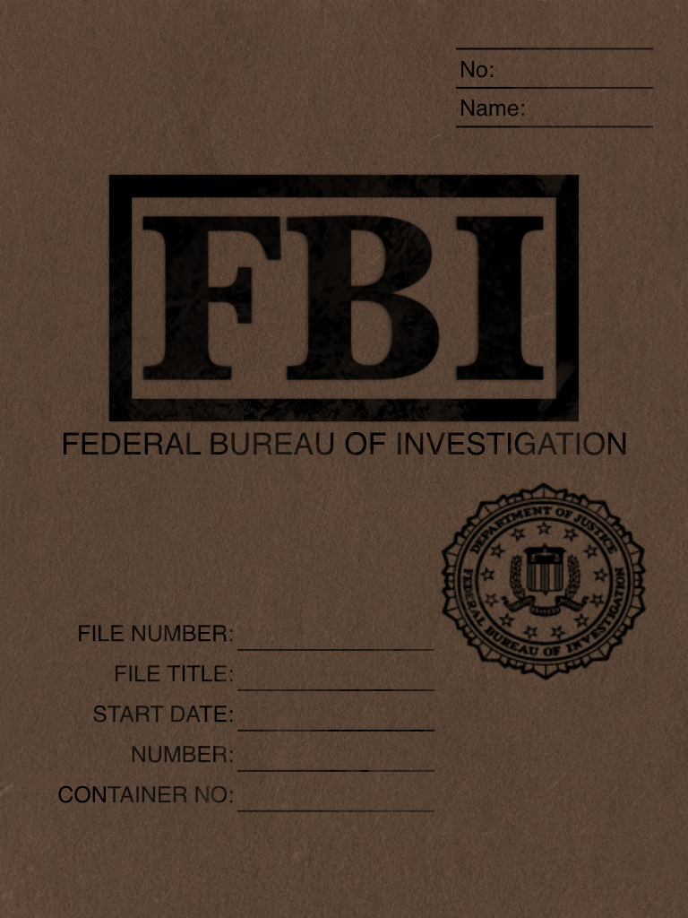 fbi特工档案