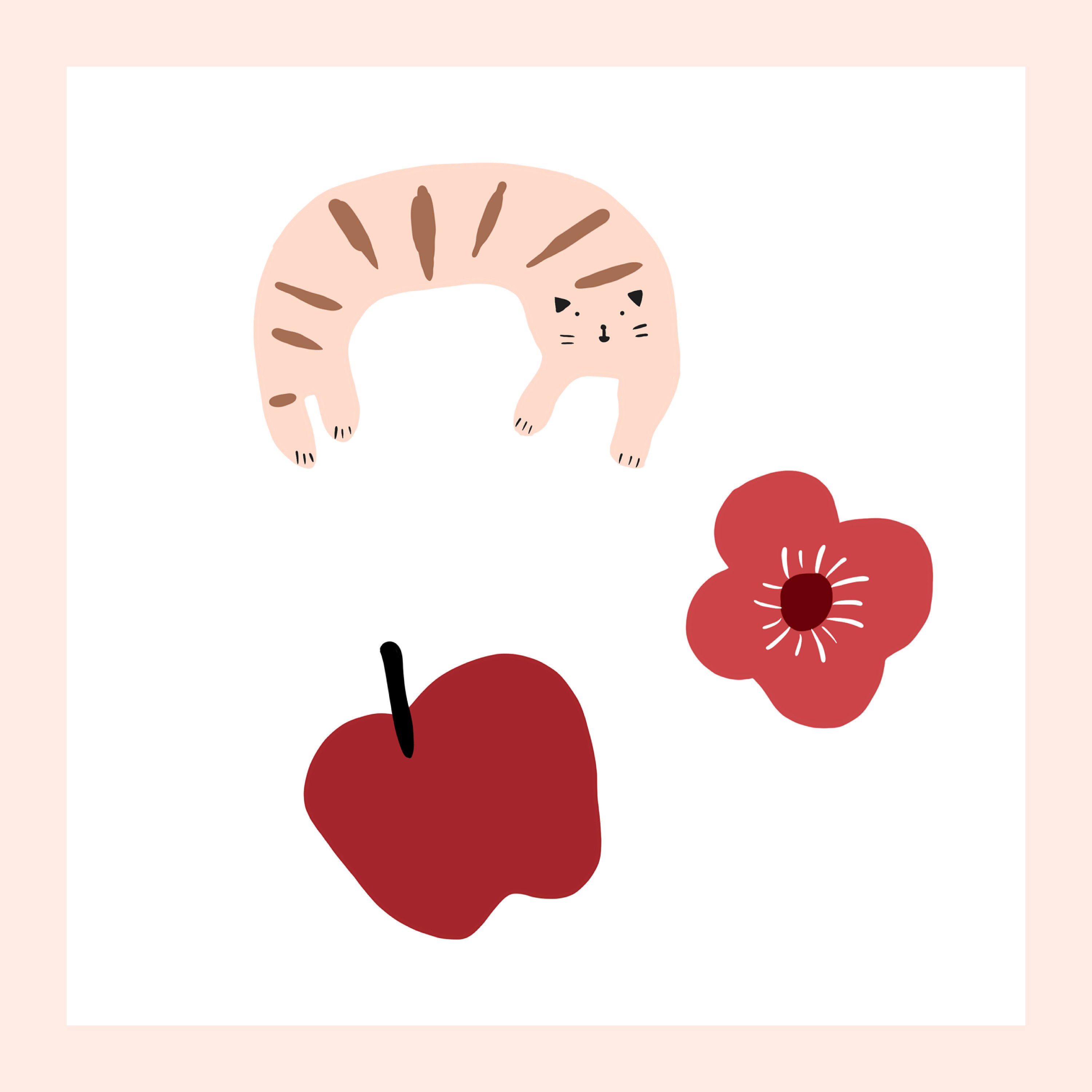 贴纸2 dailylike 小熊 韩风原创