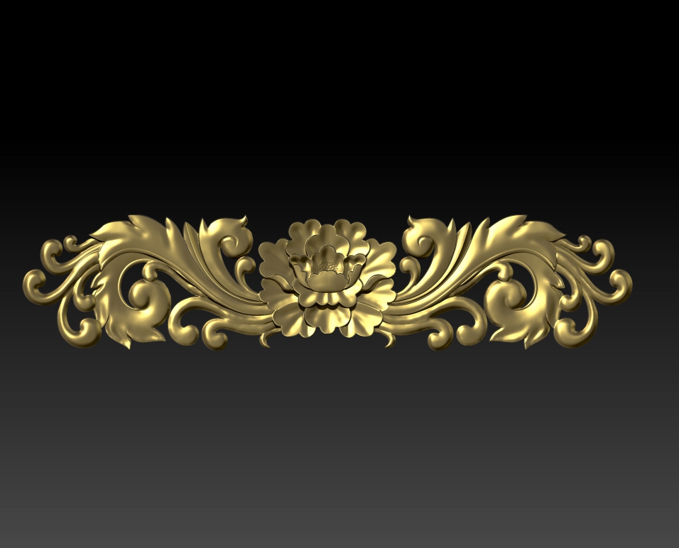 洋花3d模型图下载,欧式洋花浮雕图下载,家具雕刻洋花下载