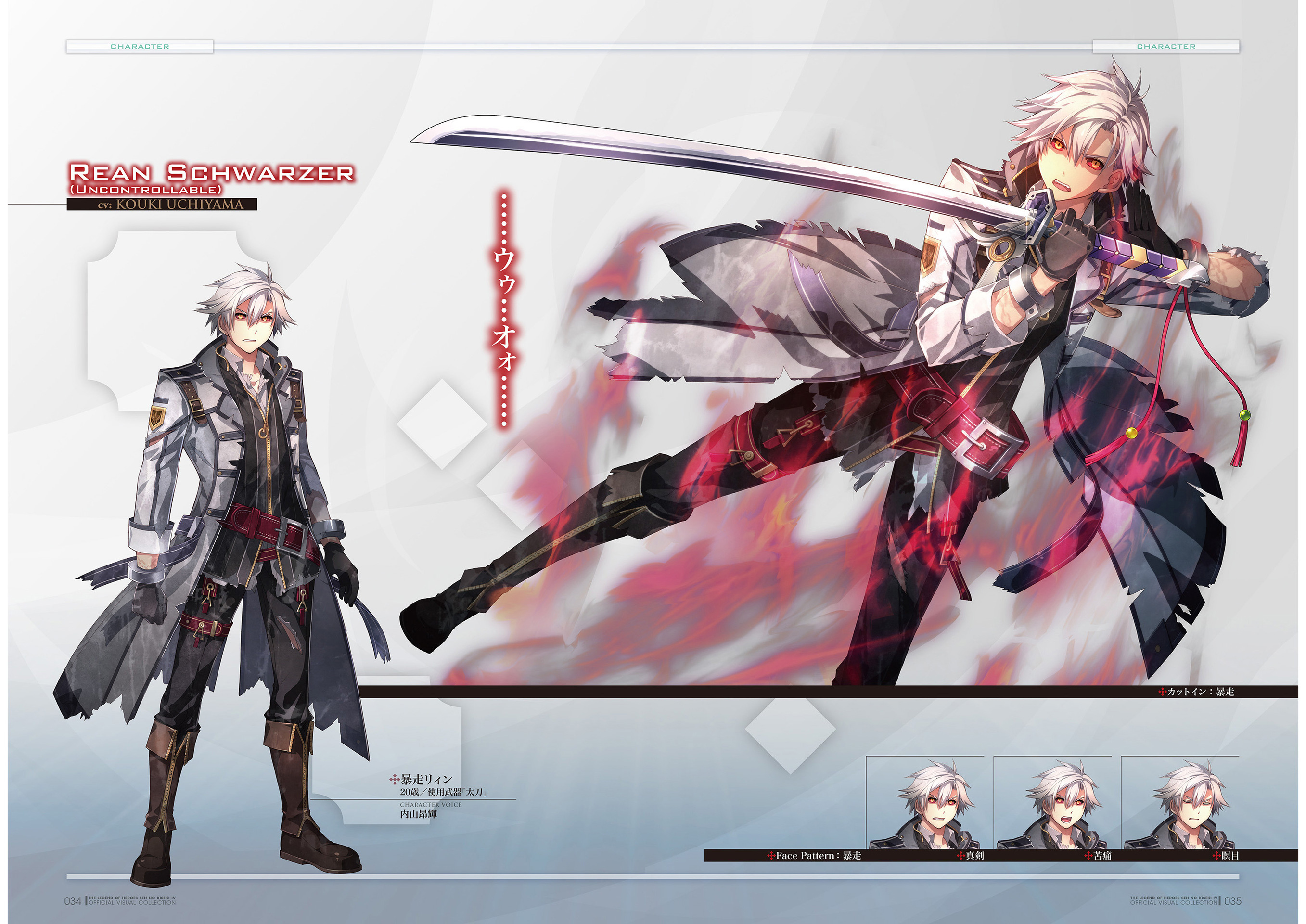 【30】英雄传说 闪之轨迹4 原画 cg 游戏线稿 设定资料